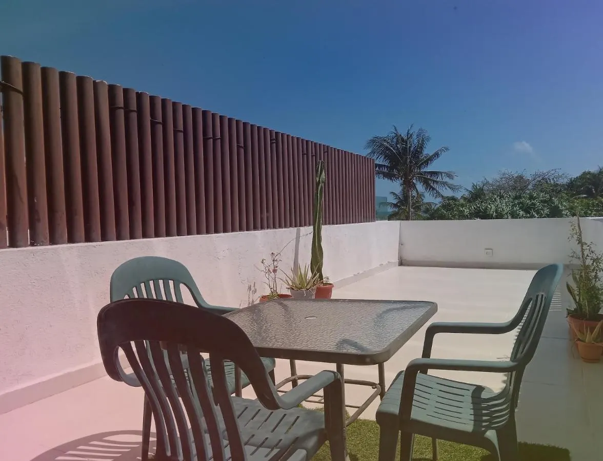 Apartamento Relaxing Beachfront Loft Cancún